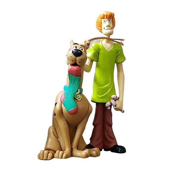Vintage Scooby Doo Shaggy Christmas Ornament 3 5/8" Stocking Hanna Barbera 2000 - Picture 1 of 8